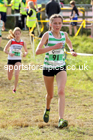 Girls under-15s 2021 North Eastern Harrier League, Druridge Bay. Photo: David T. Hewitson/Sports for All Pics